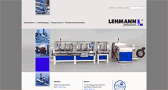 Desktop Screenshot of lehmann-praezision.com